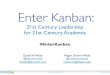 Enter Kanban: 20th Century Leadership for 20th Century Academia