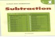 Kumon Subtraction Grade 1