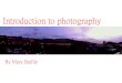 intro to photography