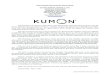 FRANCHISE DISCLOSURE DOCUMENT KUMON … 5-14-2012 FDD.pdf · 2 Kumon Disclosure Document – 04/12 In 1954, Toru Kumon developed the Kumon Method in Osaka, Japan. Mr. Kumon, a Japanese