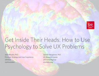 Get Inside Their Heads: How to Use Psychology to Solve UX Problems